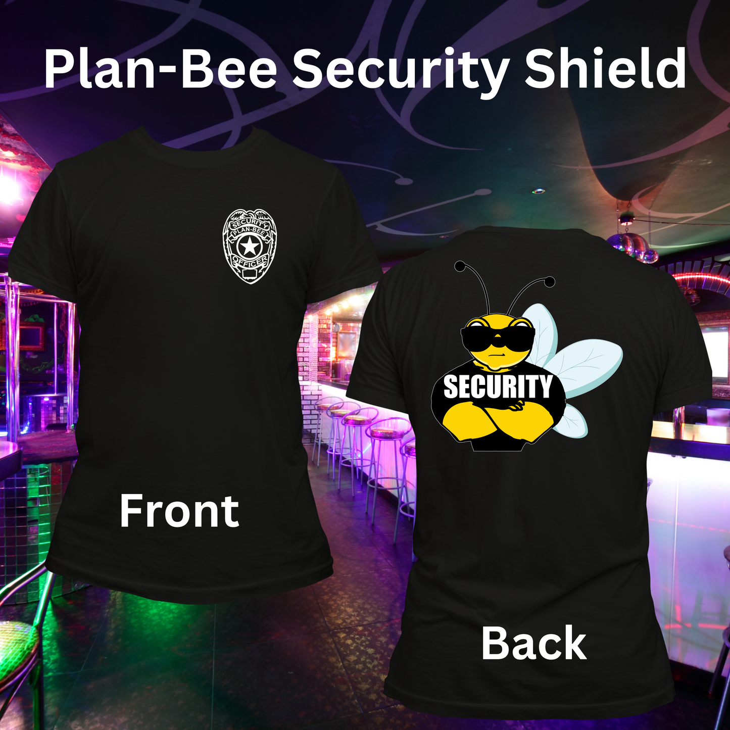 Plan-Bee Security Short Sleeve T-Shirt