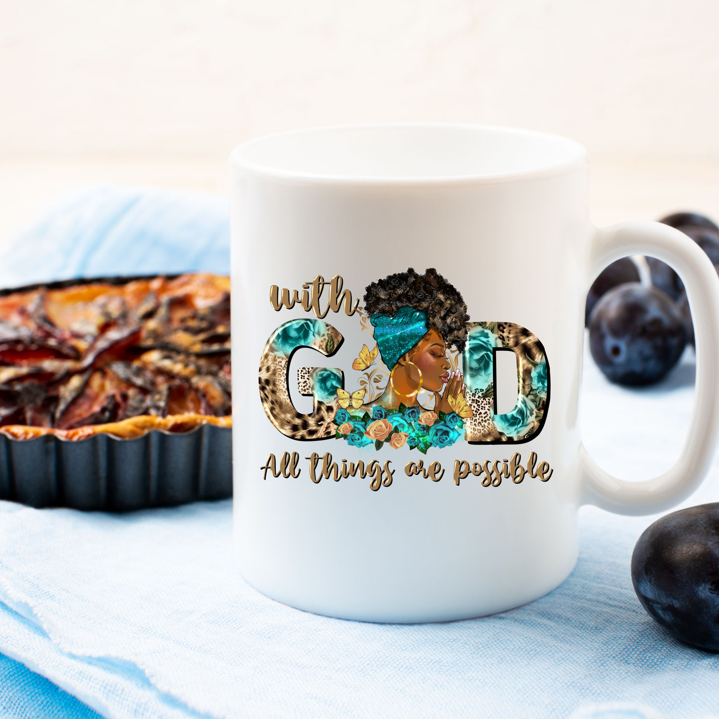 With God All Things Are Possible Mug